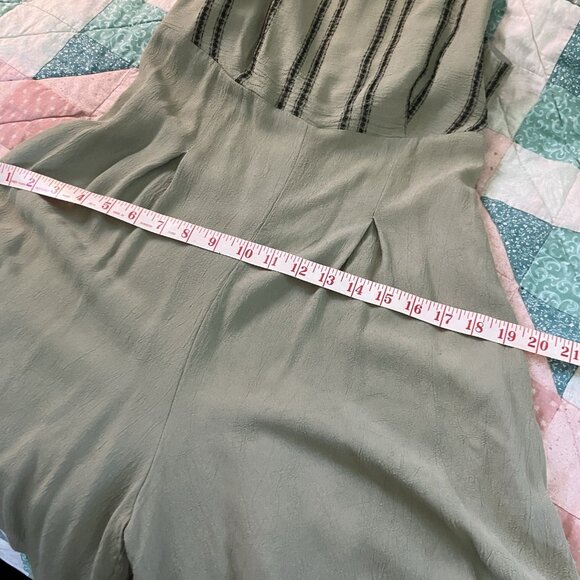 Vintage Joseph Ribkoff Romper Womens Petite Sage Green Bolero Jacket 90s - Picture 14 of 16